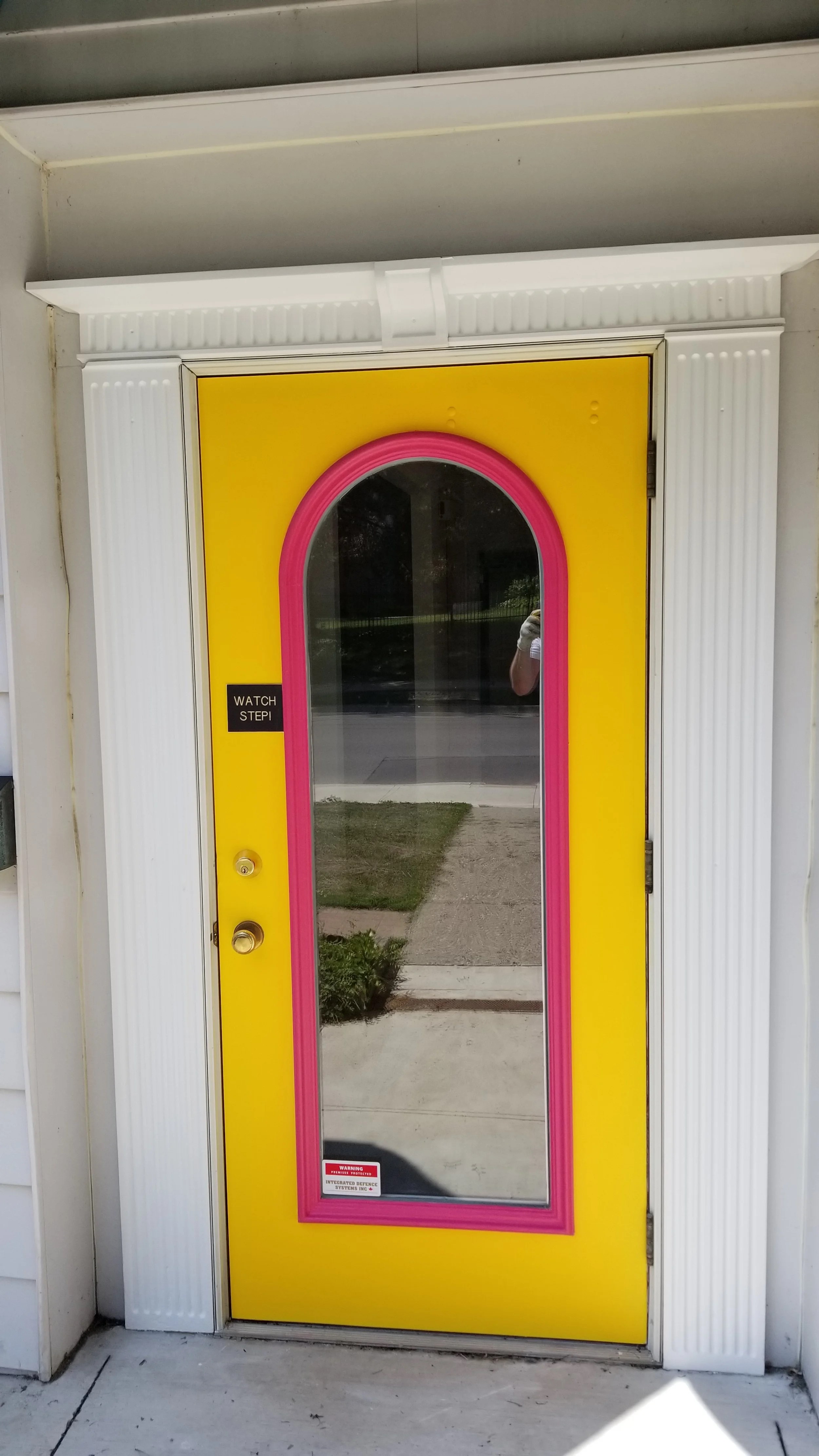 Hair Salon Door