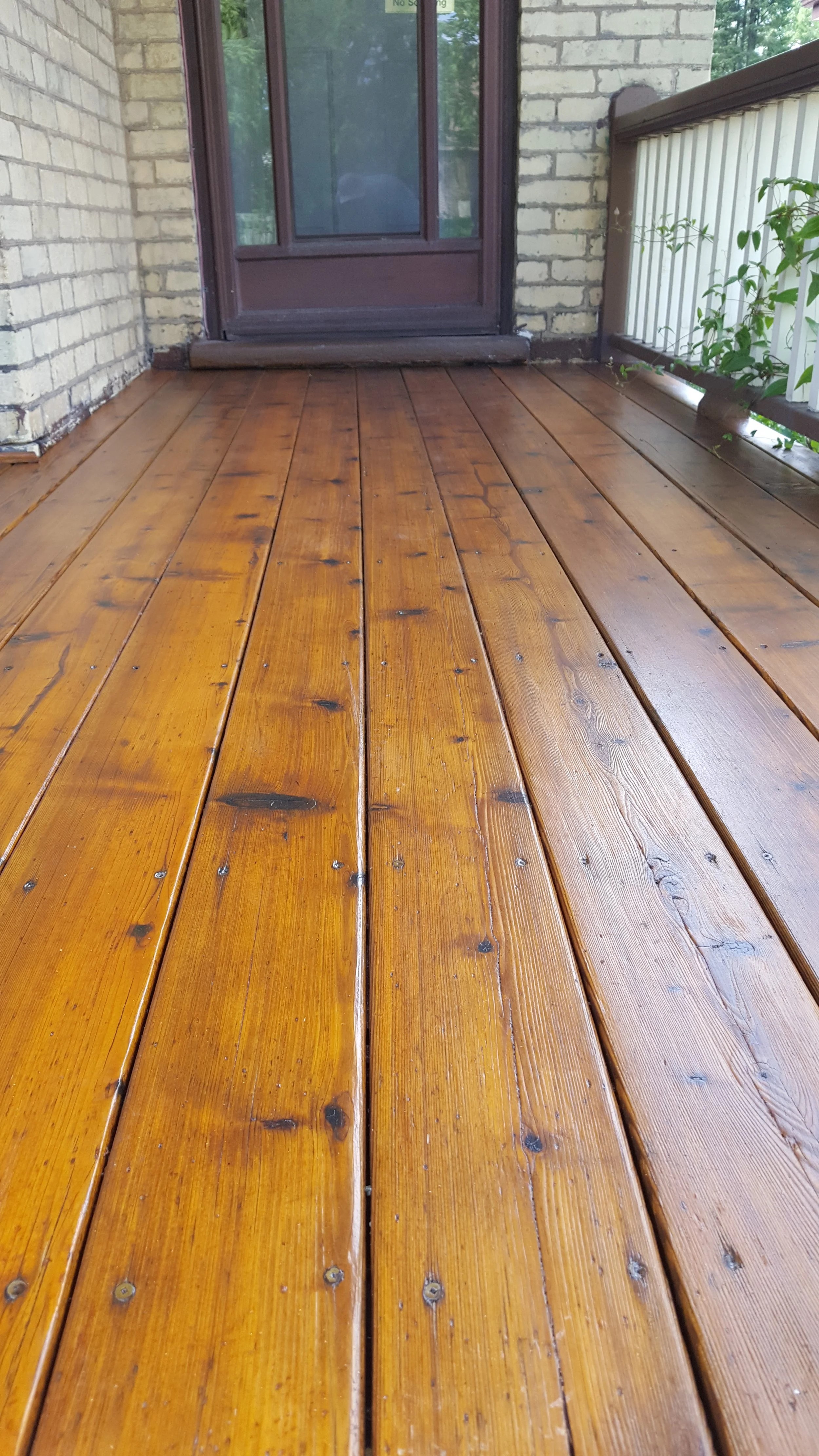 Natural Satin Porch